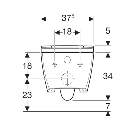 Geberit AquaClean Sela 146.224.21.1 подвесной унитаз-биде