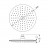 IDDIS 200SWRPi64 Верхний душ 260 мм