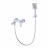 Wonzon &amp; Woghand Fit WW-88639009-CR Смеситель для ванны с душем черный матовый