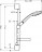 Hansgrohe Croma 100 Multi/Unica&#039;C Shower Set 27774000 Душевой гарнитур 90 см