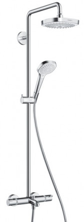Hansgrohe Croma Select E 180 2jet Showerpipe 27352400 Душевая стойка