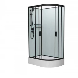 Frank F412/1 L М Black 20067 душевая кабина без крыши