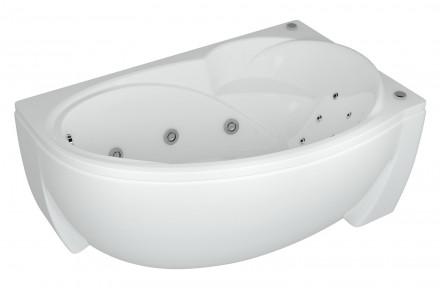 Aquatek Бетта 150x95 Акриловая ванна с гидромассажем правая