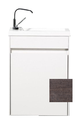 Belbagno PIETRA MINI-460-1A-SO-PT-L Тумба под раковину подвесная
