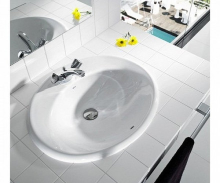 Roca Adora 327203000 раковина 56x46 встраиваемая