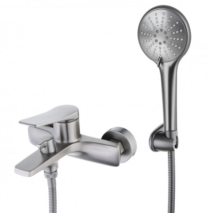 Lemark Bronx LM3714GM смеситель для ванны (графит)