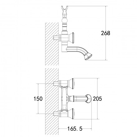 Lemark Jasmine LM6614B смеситель для ванны
