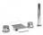 Vega Piccolo 91A1735122 Lux Смеситель на борт ванны (4 элемента)