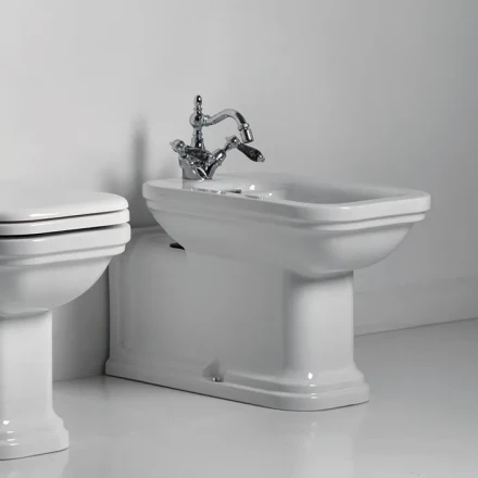KERASAN Waldorf А0002333718 биде напольное белый