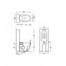 Simas CT09 Бачок моноблок с механизмом слива для унитазов EL01/DE01/DE21/LFT20/BO01/VI01/FL61 Simas CT09 Бачок моноблок с механизмом слива для унитазов EL01/DE01/DE21/LFT20/BO01/VI01/FL61