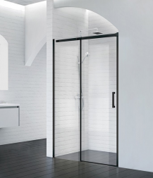 Belbagno ACQUA-BF-1-120-C-NERO Душевая дверь в нишу