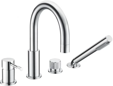 Boheme Uno 460-CR Смеситель на борт ванны