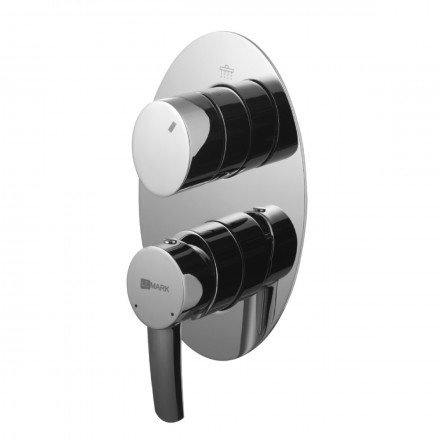 Lemark Atlantiss LM3227C смеситель для ванны и душа, встраиваемый