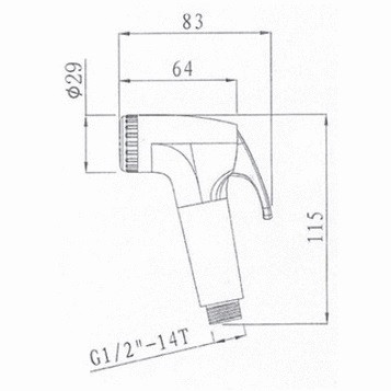 Villeroy &amp; Boch TVD00060700261 Universal Душ гигиенический