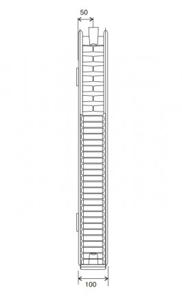 Kermi радиатор стальной 400x1100 FKO 22 двурядный