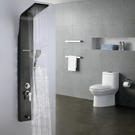 BOCH MANN NIAGARA NERO BM8341 Панель душевая с гидромассажем
