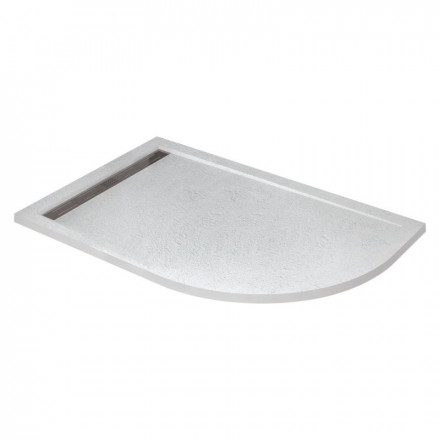 CEZARES TRAY-AS-RH-120/80-30-W-L поддон из искусственного мрамора