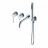 Wonzon &amp; Woghand Stick WW-889017-CR Смеситель для ванны встраиваемый черный матовый