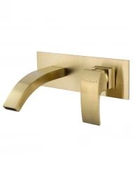Wonzon &amp; Woghand Fit WW-88869009-BG Смеситель для раковины встраиваемый темный графит