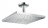Hansgrohe Raindance E 300 1jet 26250000 Верхний душ с потолочным подсоединением