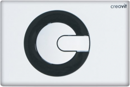 Creavit GP5001.02 POWER Черно-белая Кнопка для инсталляции