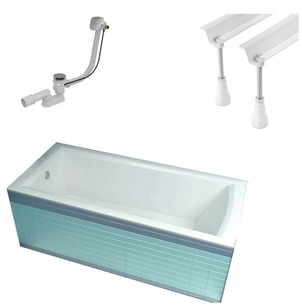 Ravak SET Domino Plus 170x75 Акриловая ванна 3 в 1