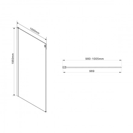 Vincea Como VSR-1C1012CL душевой уголок