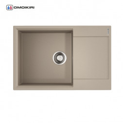 Omoikiri Daisen 78-LB-SA мойка 780x510 бежевый