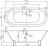 Belbagno BB21 Акриловая ванна 177x80