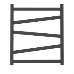 Point Феникс PN15856B П5 500x600 Полотенцесушитель электрический правый, черный