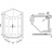 Good Door Pandora PNT-TD-90-C-CH Душевой угол