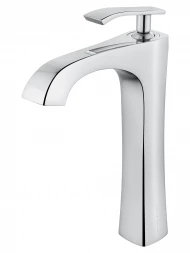 Wonzon &amp; Woghand Triumph WW-561104-CR Смеситель для раковины высокий белый матовый
