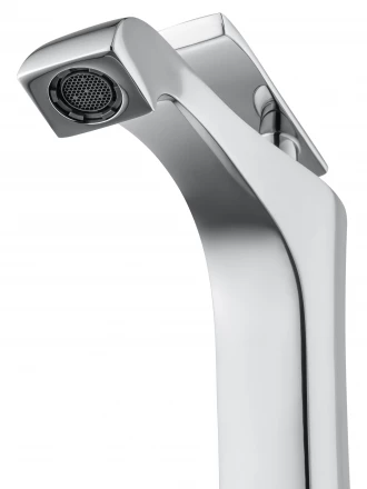 Wonzon &amp; Woghand Triumph WW-561104-CR Смеситель для раковины высокий белый матовый