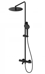 Wonzon &amp; Woghand Stick WW-88739017-MB Душевая система черный матовый