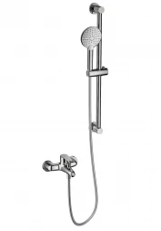 Wonzon &amp; Woghand Alfa WW-AE3205-CR Смеситель для ванны с душевым гарнитуром черный матовый