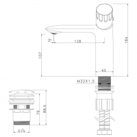 Lemark Wing LM5306C смеситель для раковины