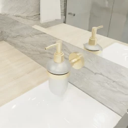 Fixsen Comfort Gold FX-87012 Дозатор жидкого мыла золото-сатин