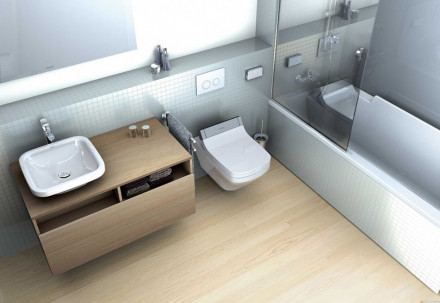 Duravit Durastyle SensoWash 254259 00 00 610200 00 2000300 подвесной унитаз