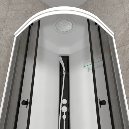 Triton Грэй-Вайт 90x90 А душевая кабина