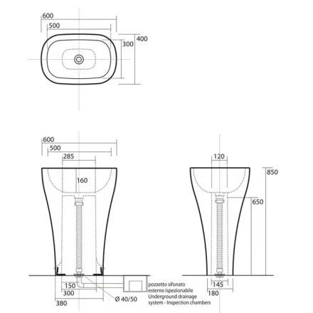 KERASAN Aquatech А0002326130 раковина белый