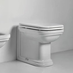 KERASAN Waldorf А0002333705 Унитаз напольный пристенный белый
