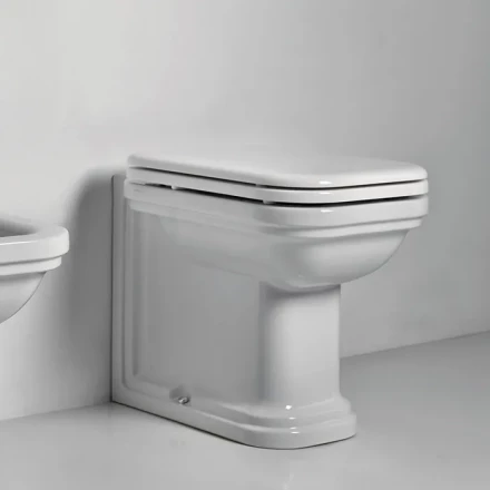 KERASAN Waldorf А0002333705 Унитаз напольный пристенный белый