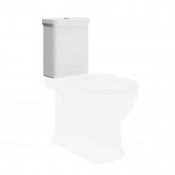 Kerama Marazzi Бачок для унитаза Pompei, белый глянцевый