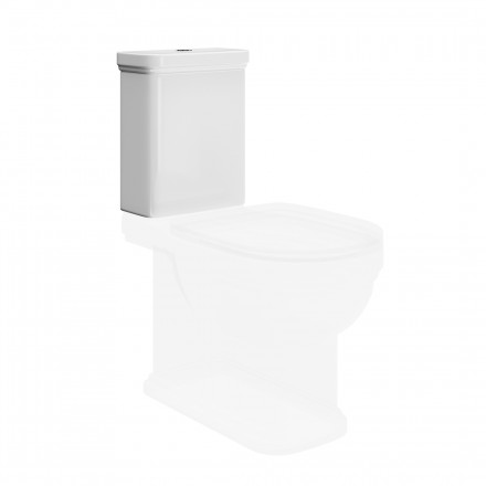 Kerama Marazzi Бачок для унитаза Pompei, белый глянцевый
