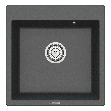 POINT Арбель 51 PN3001GR мойка кухонная графит