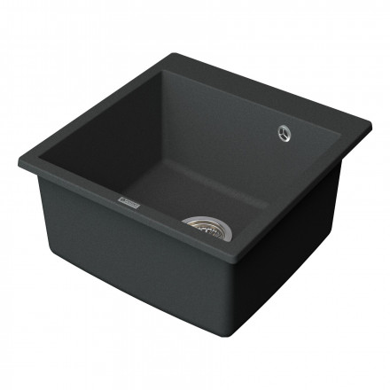 POINT Арбель 51 PN3001GR мойка кухонная графит
