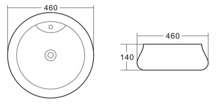 BelBagno BB1398 накладная раковина
