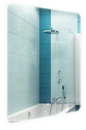Azario Esterna Raggio CS00079361 Зеркало влагостойкое с подсветкой и функцией диммера 600х800