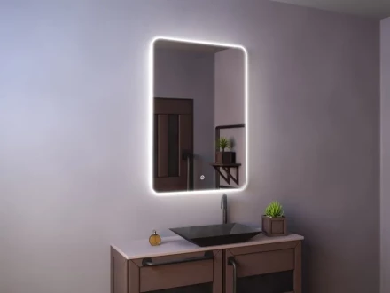 Azario Esterna Raggio CS00079361 Зеркало влагостойкое с подсветкой и функцией диммера 600х800