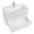 BelBagno ACQUA-900-2C-SO-RVB тумба с раковиной подвесная